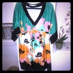 Susana Monaco Floral Babydoll Dress